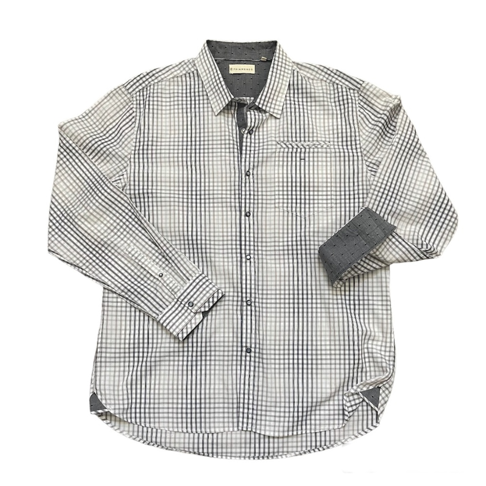 7 Diamonds plaid shirt NEW WITHOUT TAGS
